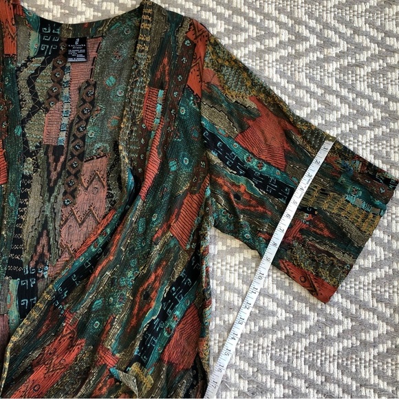 Kaliyana artwear open front cardigan - Picture 9 of 11